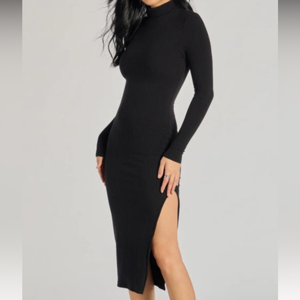 Black sweater dress from Windsor